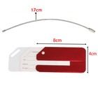 Luggage Tags Name Address Id Baggage Tag Travel Card Suitcase Label Pendant New