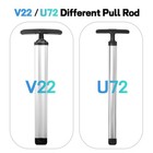 Telescopic Handle Parts For 28  Samsonite V22   U72 Trolley Luggage