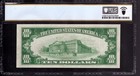 1929 T2  10 National Bank Note Currency Columbus Mississippi Pcgs Cu 64 Ppq