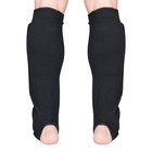 Kickboxing  Muay Thai Mma Martial Arts Shin Guards  Instep Guard Large  Black 