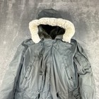 Vintage Us Army Extreme Cold Weather Parka N-3b Mens Small Military Jacket