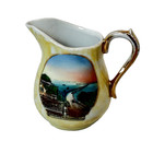 Clearwater Florida Fl - Causeway Painted Souvenir Antique Trinket China Creamer