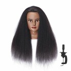 Afro Mannequin Head 100  Human Hair Head Hairdresser African American Training