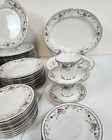 Noritake Adagio 7237 Ivory China Dinner  Salad Plates  Teacup   More Replacement