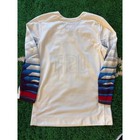 Nike Team Usa Hockey Jersey White Blue Red Sochi Olympic Era Mens Medium  b 