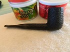 Estate Pipe Rossi Vittoria  italy  Billiard Stack Shape    Used