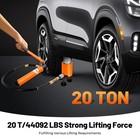 Mini Single Acting Lifting Cylinder With Hydraulic Hand Pump Cylinder Jack Porta