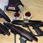 Vtg 80   s Laser Tag Lot Of Parts Untested For Parts Star Base Shooters Sensors