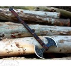 Handmade Berserker Viking Axe Scandinavian Double Headed Battle Axe 