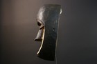 African Lega Bwami Mask Carved Wood Congo Tribal Face Art Wall Decor-g5772