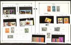 Nepal Stamp Collection On 30 Scott International Pages  1935-1976  bc 