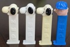 Lot Of 4 Vintage Peanuts Pez Dispensers Charlie Brown And X3 Snoopy 