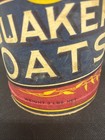 Original Circa 1930s Quick Quaker Oats Ceral Box Cylinder Weight 3 Lbs