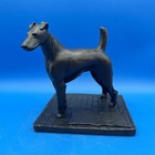 Ric Chashoudian Lost Wax Bronze Smooth Fox Terrier Dog Ch  Warren Remedy  1984
