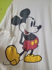 Vintage Disney Designs 1980s Single Stitch Big Print Mickey Mouse Made In Usa
