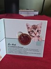2025 Aspca From France Favorite Animals Collection  cat  Version 5 Euro Coin