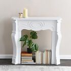  Victorian Fireplace Mantel White