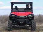 Superatv Half Windshield For Honda Pioneer 1000   1000-5  2016   - Dark Tint