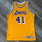 Elden Campbell Los Angeles Lakers Team Issue Champion Jersey 1996-97 Loa Pro Cut