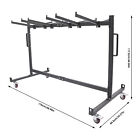 Folding Table Chair Cart Table Storage Rack Desk Chairs Cart Trolley For 42pcs