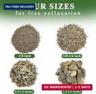 Yiszm Aquarium Gravel  2lbs Fish Tank Rocks  Under 1 8 Inch