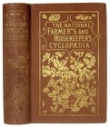 1888 Farm Home House Guide Antique Cookbook Medical Rural Life Bees Gardens Old
