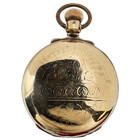 Antique 18 Size Excelsior Box Hinge Hunter Pocket Watch Case Gold Filled Usa