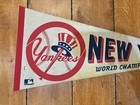 1990 s New York Ny Yankees Mlb  Full Size 30  Baseball Pennant World Champions