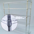 Wire Shelf Clips 36 Pairs 72 Pack wire Shelving Shelf Lock Clips fits 1  Dia