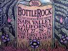 Bottlerock Music Food Wine Brew Fest Poster Napa Valley 2016 Signed Gary Houston