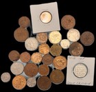 27 Coin Lot Great Britain Old  New 1 2 3 5 10 Pence Elizabeth Ii