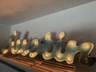 Vintage Style Austin Sign Light Up
