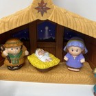 Fisher Price Little People Nativity Set Light Sound Christmas Playset Figures