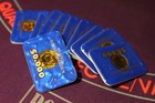 X1 Golden Garden Casino Plaque B g Burgundy   Grasset - Paulson Roulette Poker