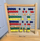 Melissa   Doug Abacus - Classic Wooden Educational Counting Toy With 100 Beads
