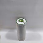 John Deere Coasters 200-pcs Round 3 5  Absorbent Cardboard Farm Dog Tractor Logo