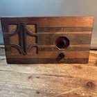      Vintage Rca Model T4   9 Tube Radio     1930s Art Deco     Tubes Included    untested