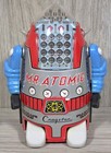 Osaka Cragstan Tin Toy Mr atomic Robot Made In Japan W original Box - Tested -