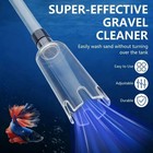 Electric Gravel Cleaner Aquarium Fish Tank Automatic Siphon Vacuum Water Change 