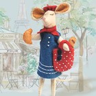 Corinne Lapierre Little Mouse In Paris Wool Mix Felt Craft Kit Diy