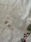 Fostoria American - Vintage Pressed Glass Oil Cruet W  Stopper - No Chips cracks