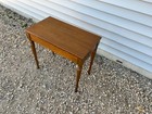 Vintage Organ Bench  Measures 24 5in W X 22in T X 13 5in D  Make Offer 