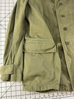 Vintage M 38 French Military Motorcycle Jacket 50s Army Military Wwii Belted L