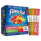 Flavor Aid Aguas Frescas Singles Powdered Drink Mix Variety Pack 50 Ct Packets 