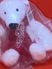 Coca-cola Mini Plush Polar Bear Holiday Red Scarf 4 Inch Stuffed Animal New