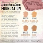 Fair Color Shade Foundation Set - Professional Cosmetic Airbrush Makeup In 1    