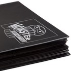 Monster 9 Pocket Trading Card Xl Binder - Matte Black Album  Anti-theft   Ant   