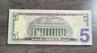  5  - 5 Pcs Motion Picture Play Prank Money  25 Total Bills Realistic Gag Film