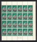 1965 Cocos Keeling Islands Anzac Stamps Sheet Of 24 Sg 7 Muh