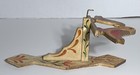 Antique Pennsylvania American Folk Art Wall Hanger Birds Carved   Painted Wood
